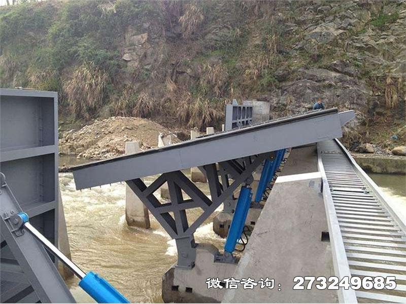 富川县水力液压翻板闸门